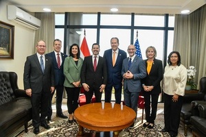 Latorre recibió a delegación de congresistas de EEUU y reafirmó el compromiso de Paraguay con Israel y Taiwán