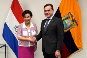 Cancilleres de Ecuador y Paraguay refuerzan cooperación contra el crimen organizado