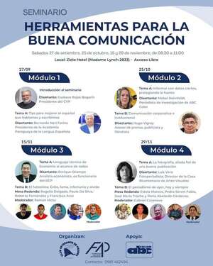 “Herramientas para la buena comunicación”, disponibles desde este sábado - Nacionales - ABC Color