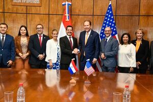 Presidente de Diputados recibió a delegación de congresistas de EE. UU. | Unicanal