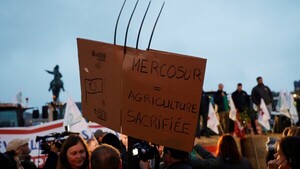 Los agricultores franceses protestan contra el acuerdo UE-Mercosur