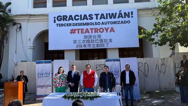 Villarrica celebra la reanudación de las obras del Teatro Municipal tras años de espera