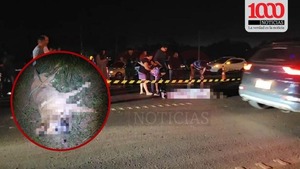 Motociclista quiso esquivar a un perro, fue arrollado por una camioneta y falleció