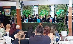 Emotivo cierre del Proyecto  Ñe’ẽry en el Colegio Santa Teresita •