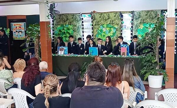 Emotivo cierre del Proyecto  Ñe’ẽry en el Colegio Santa Teresita •