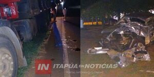 ACCIDENTE DE TRÁNSITO EN LA PAZ DEJÓ IMPORTANTES DAÑOS MATERIALES 