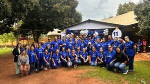Con una iniciativa solidaria y atención médica integral celebran 11 años de historia