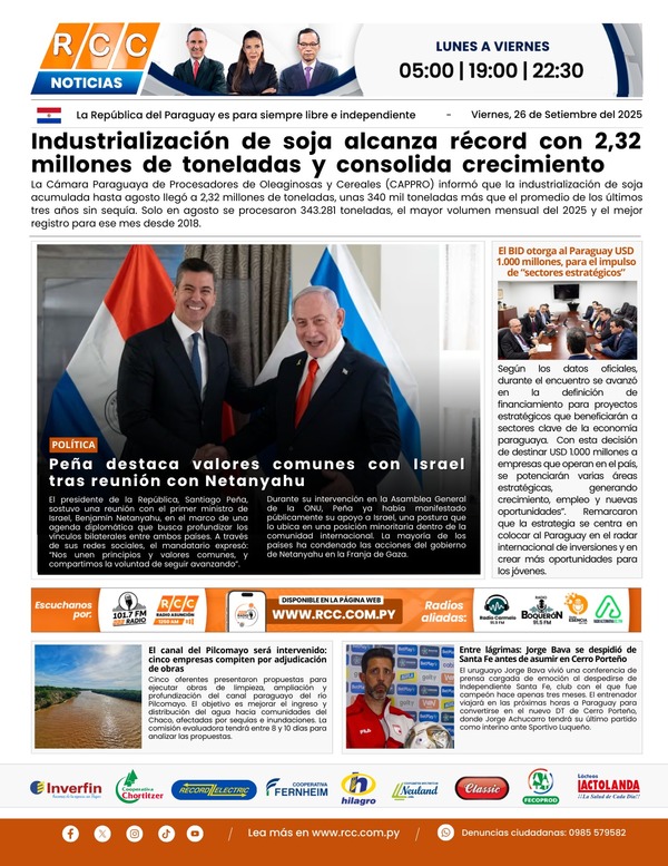TAPA 26-09-2025