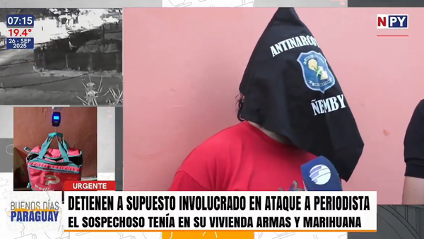 Detienen a “compañero leal” del PCC presuntamente vinculado al ataque de un periodista