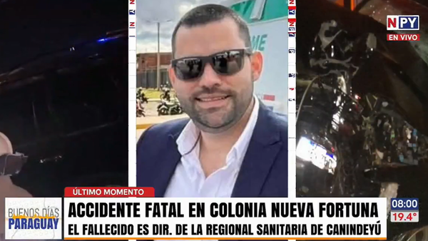 Fallece director médico en accidente de tránsito