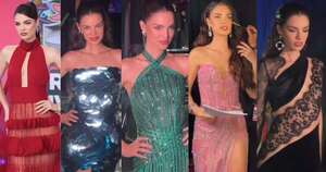 La Nación / Premios Juventud: Nadia Ferreira se robó el show con humor, polémica y seis looks