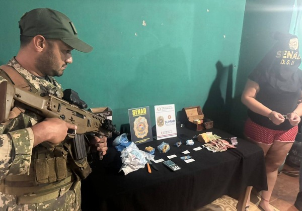 Golpe al microtráfico en Nanawa: incautan drogas y detienen a presunta distribuidora - ADN Digital