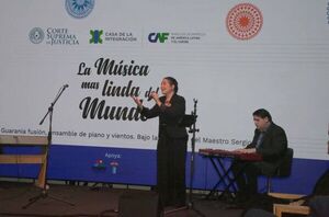 Ministros de la Corte Suprema compartieron con la Corte IDH un concierto dedicado a la guarania