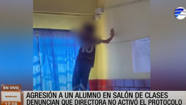 Denuncian agresión a un alumno en sala de clases