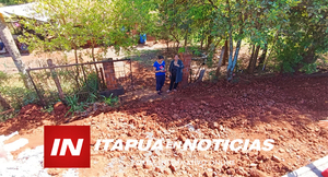 VECINA DEL B° SARITA QUEDÓ ATRAPADA EN SU PROPIA CASA TRAS OBRA DE ASFALTADO