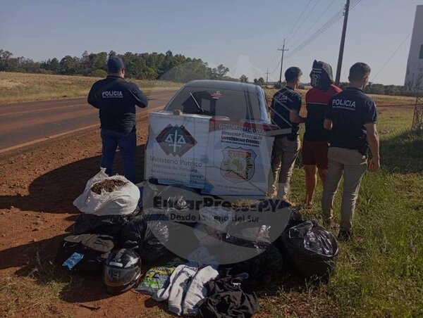 Popular / Detienen a un arriero con ocho bolsas de macoña