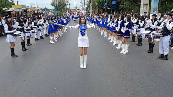 Batalla de Boquerón: desfile estudiantil en San Antonio - Nacionales - ABC Color