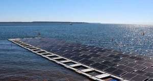 La Nación / Planta flotante solar puede convertirse en “otra Itaipú”