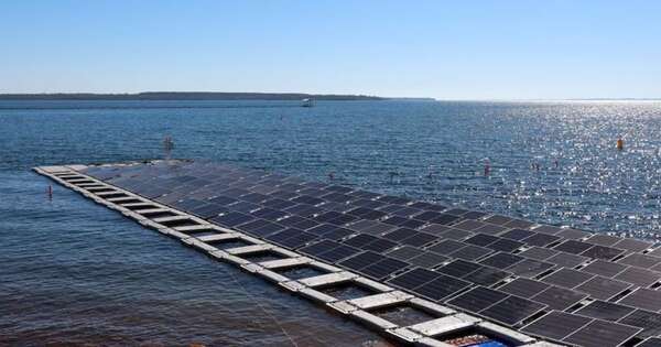 La Nación / Planta flotante solar puede convertirse en “otra Itaipú”