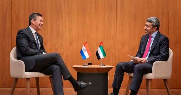 La Nación / Peña y canciller de EAU mantuvieron encuentro