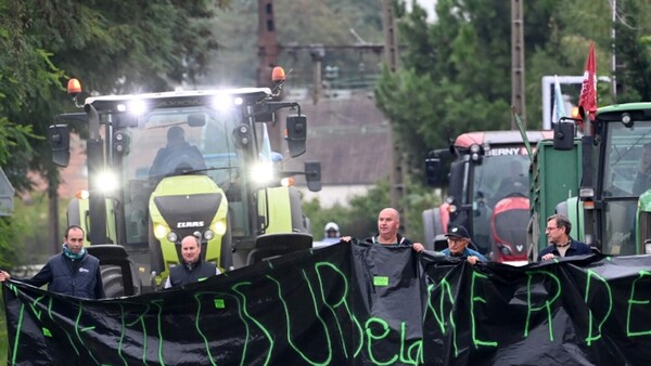 Productores franceses marchan contra el Mercosur