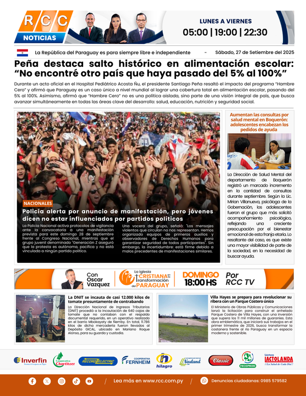 TAPA 27-09-2025
