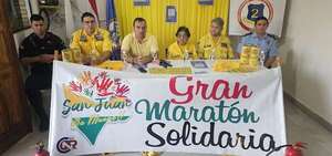 San Juan Bautista: bomberos voluntarios inician colecta nacional “Juntos Hacemos Más” - Nacionales - ABC Color