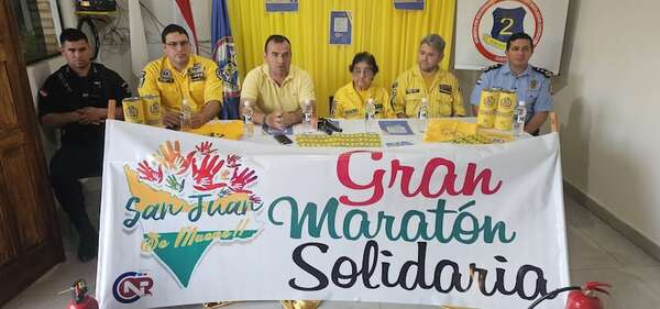 San Juan Bautista: bomberos voluntarios inician colecta nacional “Juntos Hacemos Más” - Nacionales - ABC Color