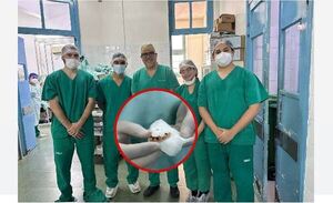 Extraen cinco dientes del pulmón de un paciente en el Ineram