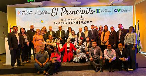 La Nación / Presentan “El Principito” en lengua de señas paraguaya con videolibro