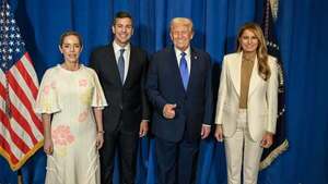 Santiago Peña finalmente logra el anhelado encuentro con Donald Trump