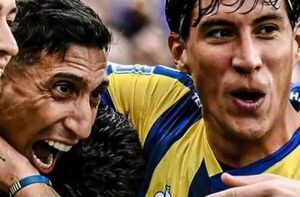 Popular / (VIDEO) ¡Apenamí... Centro de Di María, cabezado de Enzo Giménez y a festejar!