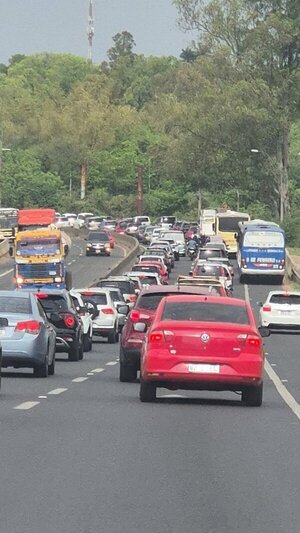 Personal de la Caminera brilló por su ausencia ante el colapso de la Ruta PY02