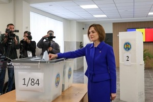 Elecciones en Moldavia: la presidenta Maia Sandu urgió a la población a “salvar” al país frente a la amenaza rusa - ADN Digital