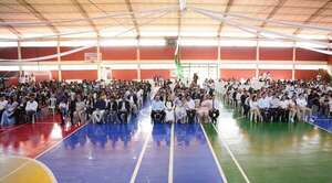 Más de 120 parejas se unieron en matrimonio en boda comunitaria en Ciudad del Este
