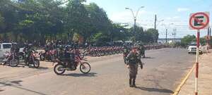Megaoperativo policial en la marcha de “Gen Z Paraguay” contra la corrupción - Policiales - ABC Color