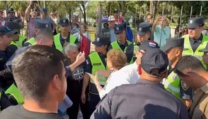 «Generación Z» se moviliza en el centro de Asunción