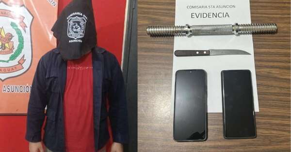 Diario HOY | Joven que iba a protesta en el microcentro fue detenido con un arma blanca