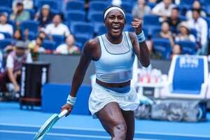 Gauff sufre, pero avanza a cuartos de final en Pekín - Polideportivo - ABC Color