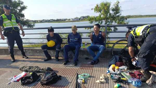 Tres personas fueron aprehendidas antes de la movilización con balines y honditas
