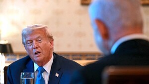 Trump insinúa que hay un avance en mitines para la paz en Oriente Medio