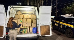 Paraguayo detenido en Brasil con furgón lleno de marihuana