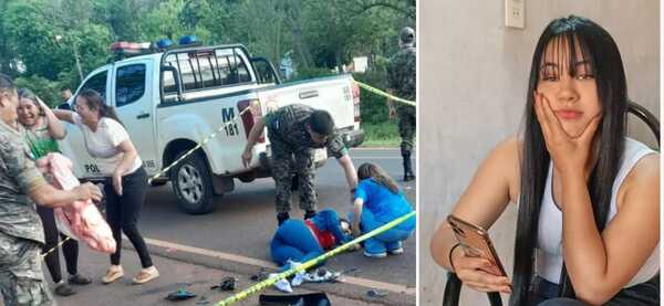 Popular / Una joven motoca omano en brutal choque