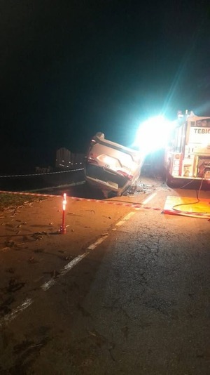 Siniestro vial en Tebicuary deja un fallecido y un herido