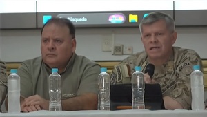 Comandante Benítez defendió despliegue policial en protestas