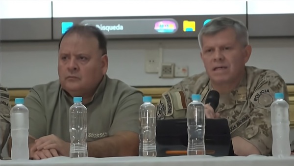Comandante Benítez defendió despliegue policial en protestas
