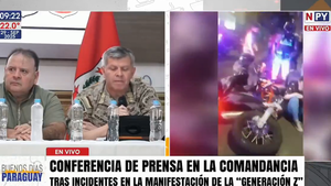 Ministerio del Interior “felicita” a Policía por actuación contra manifestantes