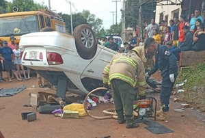 Trágico accidente en Hernandarias deja un fallecido y dos heridos - ADN Digital