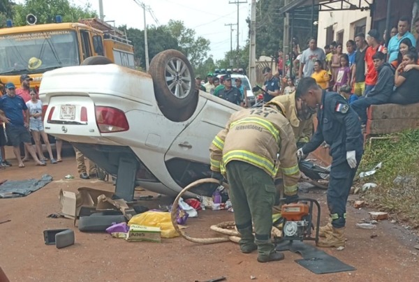 Trágico accidente en Hernandarias deja un fallecido y dos heridos - ADN Digital