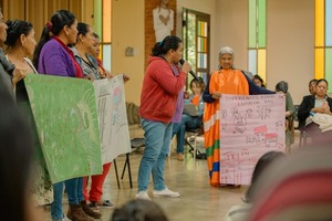 Más de un centenar de mujeres del Gran Chaco Americano se reúnen en Paraguay - trece